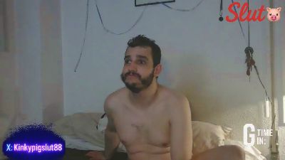 KinkpigSlut live from Spain